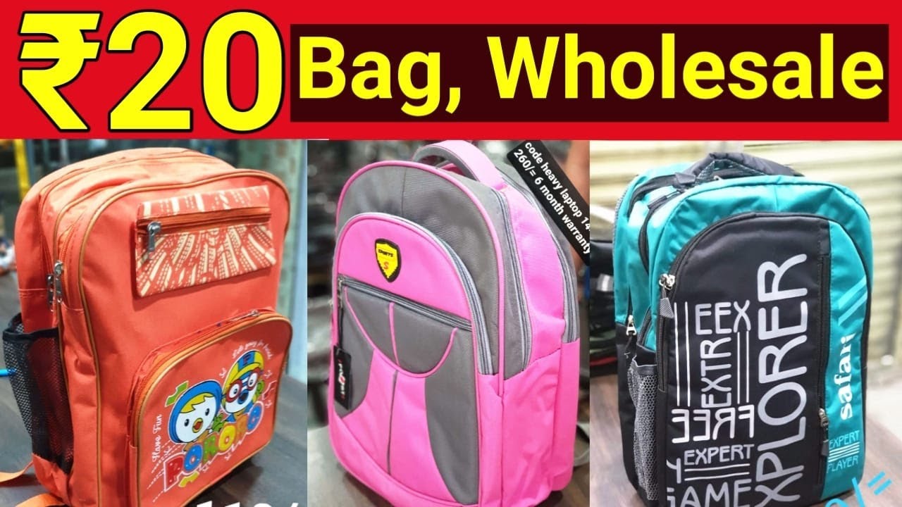 travel bag wholesale market in mumbai