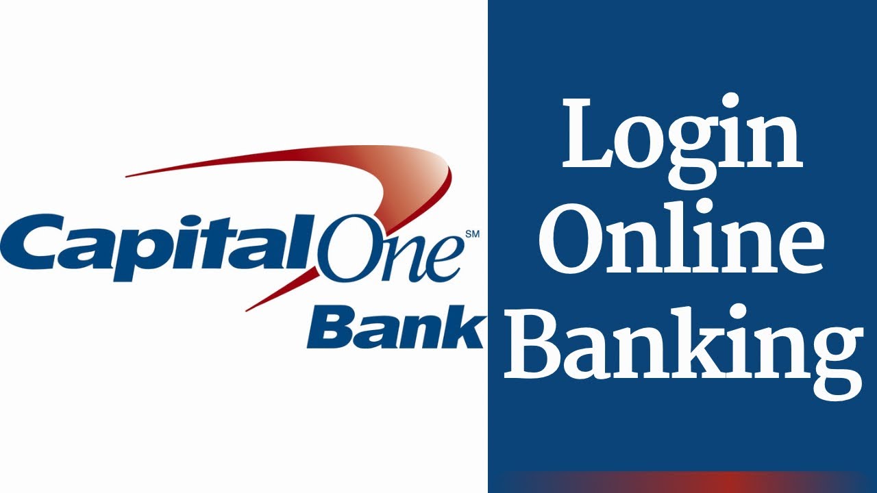 Capital One Login Online Banking Sign In capitalone com YouTube