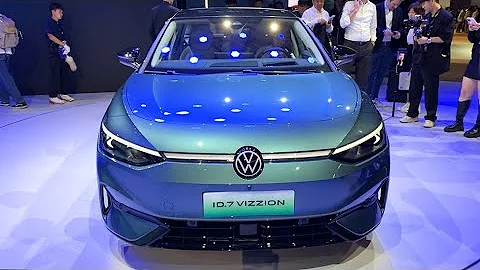 The New 2024 Volkswagen ID.7 VIZZION Walkaround—2023 Shanghai Motor Show - DayDayNews