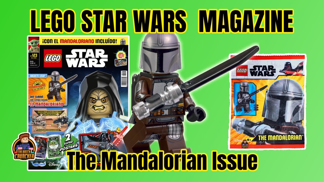 LEGO Star Wars Magazine 123: The Mandalorian Issue Review