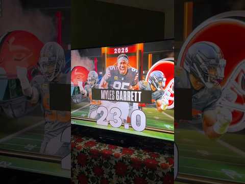 Myles Garrett HITS 23 SACKS!     #cle