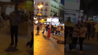 Street music in madrid 💃 #madrid #spain #shorts