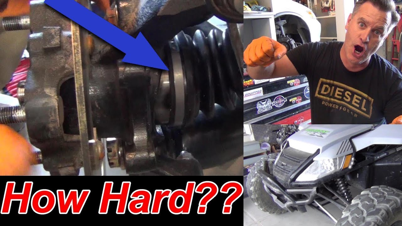 Wildcat UTV CV Axle Fix How To