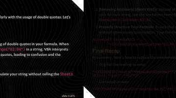 Resolving the Compile error: Expected: end of statement in VBA Code for Excel