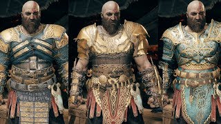 God of War - All Armor Sets Showcase God of War - All Armor Sets Showcase