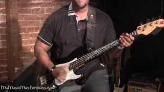 Video thumbnail of "Brandon Brown Funk & Gospel Bass Masterclass"