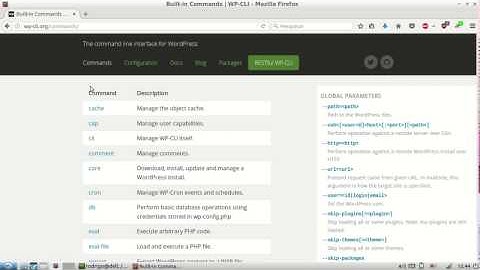 Instalação e Configuração WP-CLI (The Command line Interface for WordPress)