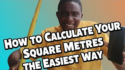 The easiest and fastest way to know and calculate your square metres in any measurements 