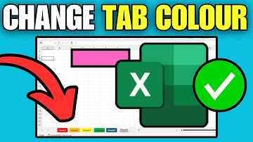How To Change Sheet Tab Color in Excel