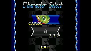 Freedom Planet Old Demo - "Cheat Code"