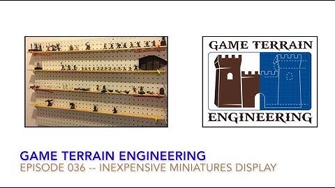 GTE 036 -- Inexpensive Miniatures Display
