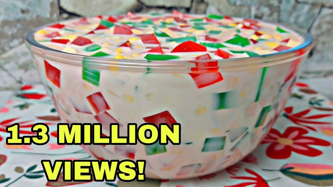 GANITO PALA ANG SIKRETO SA MASARAP AT MAKULAY NA DESSERT | Kusina ni Angel