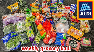 ALDI wekelijkse boodschappenlijst met prijzen!