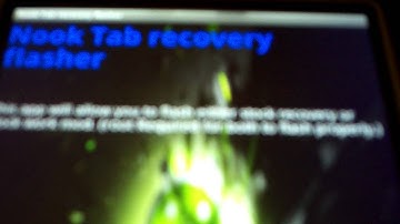 How To Cyanogenmod a Nook Tablet 16GB
