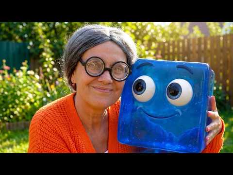 Super Granny VS Giant Nee Doh in real Life Adventure