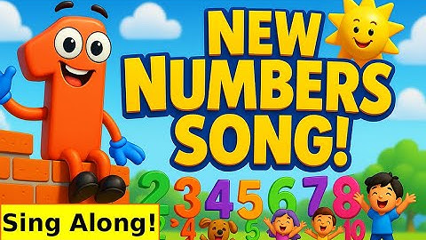 Learn Numbers 1 to 10 | Pixar Style Number Song for Kids | Fun Counting Animation