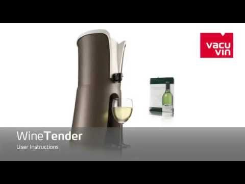 Охладитель для вина VacuVin Tender 3646460 видео | онлайн-гипермаркет 21 vek