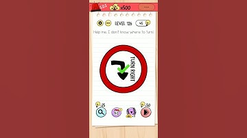 BRAIN TEST LEVEL 126 WALKTHROUGH SOLUTION