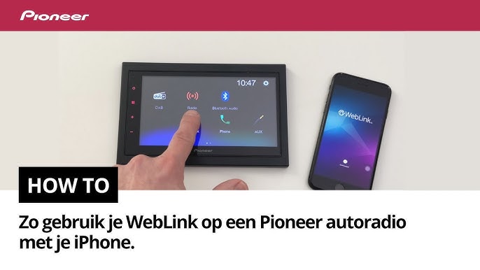 New Pioneer 2DIN Autoradio with WebLink™, WebLink Cast™ (Smartphone  Mirroring) and Bluetooth® 