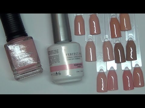 Perfect Match Gel Polish Color Chart