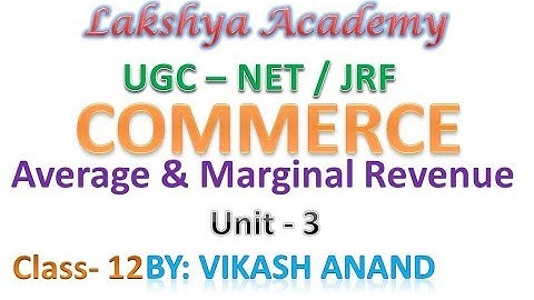 #12 || Unit-3 Business Economics, Commerce, Management || NTA UGC NET/JRF || By Vikash Anand Barnwal
