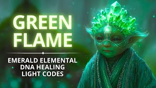 π’ Emerald Elemental of the Green Flame β DNA Healing & Regeneration Light Codes