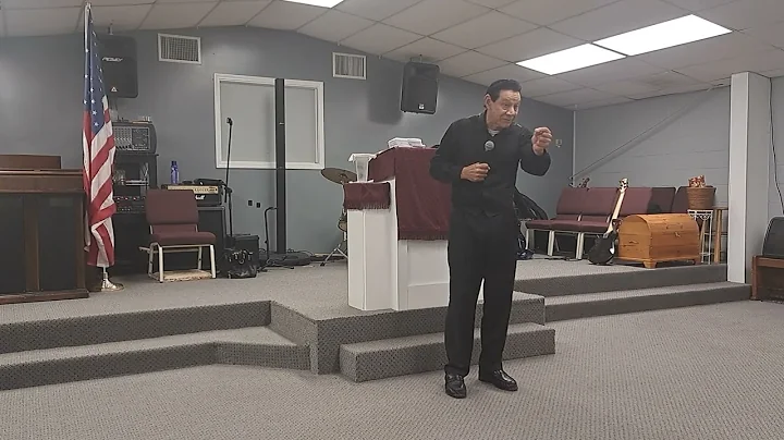 Bro Wilbert Reed Preaching the word of God truth. ...