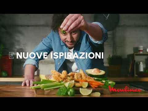 Miniatura del video del prodotto MOULINEX - Friggitrice ad aria EZ905D20-Argento