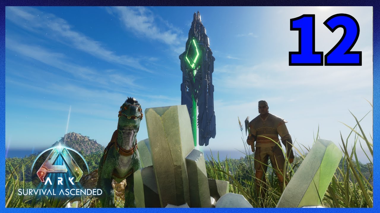 Going on an Adventure to find Crystal! Ark Survival Ascended Ep.12