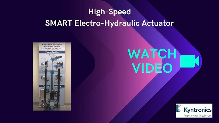 High-Speed Precision: Kyntronics Hybrid Actuator in Action
