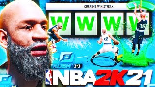 i dropped off trash talkers at the 1v1 rush event on nba 2k21...