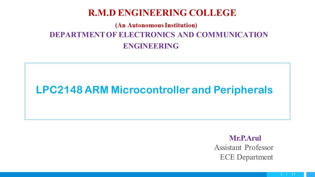 LPC2148 UART Unit Demo using ARM Keil uvision IDE - YouTube