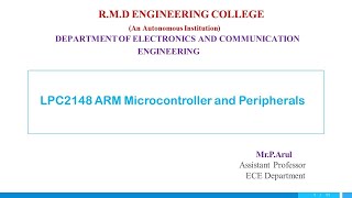 LPC2148 UART Unit Demo using ARM Keil uvision IDE