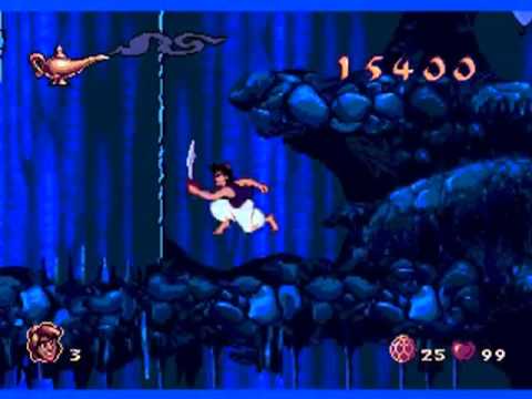 Aladdin (Sega Genesis) Playthrough - Cave of Wonders