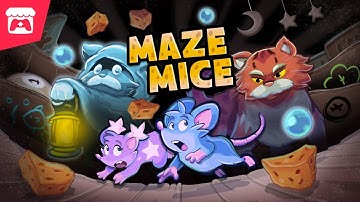Maze Mice - A bullet heaven roguelite where time only moves when you move!