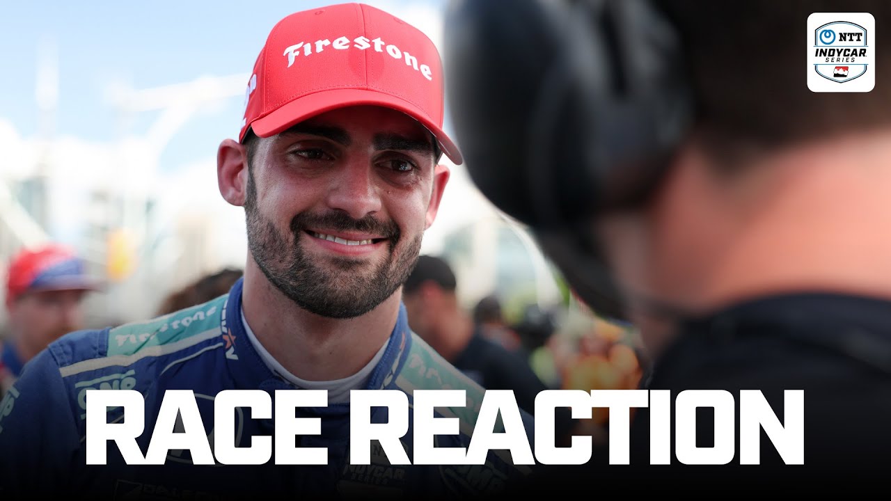 'Just INCREDIBLE!' | Drivers React After the Race | 2025 INDYCAR at Toronto