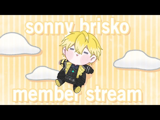 (Members) sonny brisko member stream【NIJISANJI EN | Sonny Brisko】のサムネイル