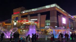 Fountain and music, Menara Mall, Marrakech, Morocco