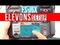 FlySky FS-i6X Elevons Setup Guide - How to Configure Transmitter functions for Flying Wings