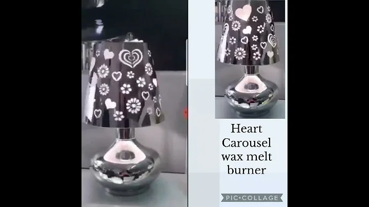 Aroma touch Carousel Heart Electric Lamp Wax Melt ...