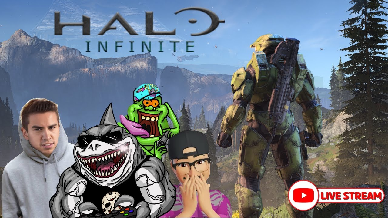 #HaloInfinite - Co-Op w/ Kill3r, Billy and Retro Ryan