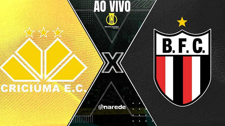 CRICIÚMA X BOTAFOGO-SP AO VIVO - DIRETO DO HERIBERTO HÜLSE SÉRIE B 2023 - AO VIVO