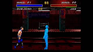 Mortal Kombat 2 Sub Zero Ice Breath Fatality