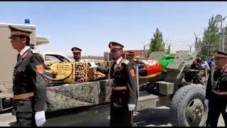 مراسم جنازه‌ی برید جنرال سهراب 