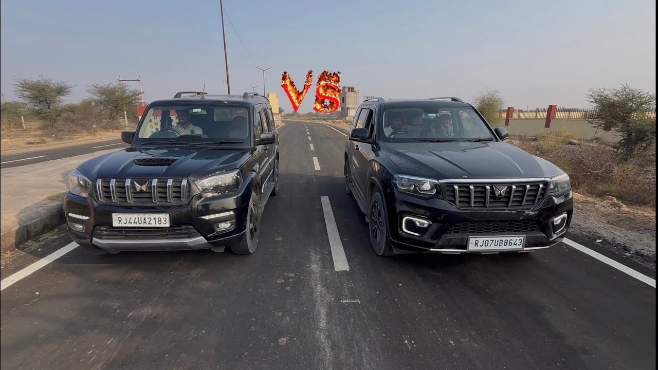 Scorpio N vs Scorpio S11 – Real Drag Race Battle! 🔥