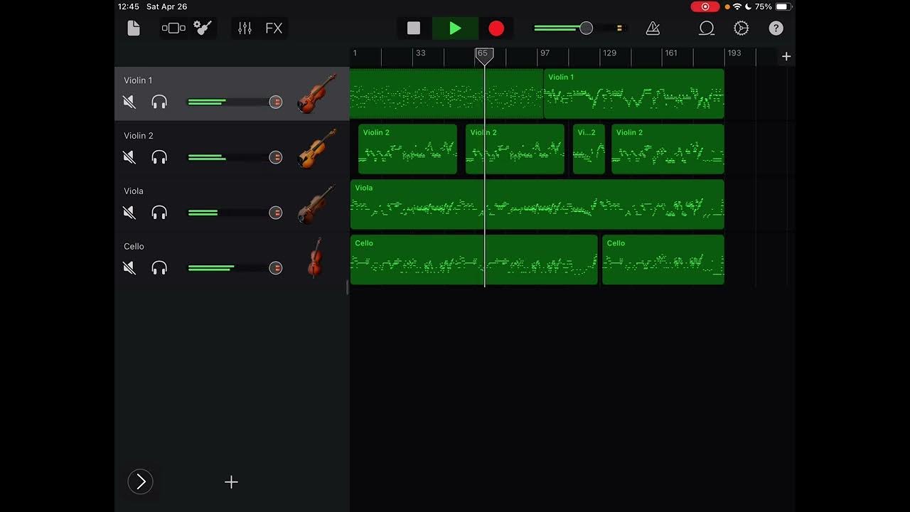 Mozart- Eina Kleine Nachtmusik. (GarageBand Quartet) Mozart- Eina Kleine Nachtmusik. (GarageBand Quartet)