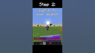 How to INVIS SHIELD😎 #minecraft