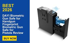 DAYI Biometric Gun Safe for Handgun Fingerprint Biometric Gun Safe for Pistols Review