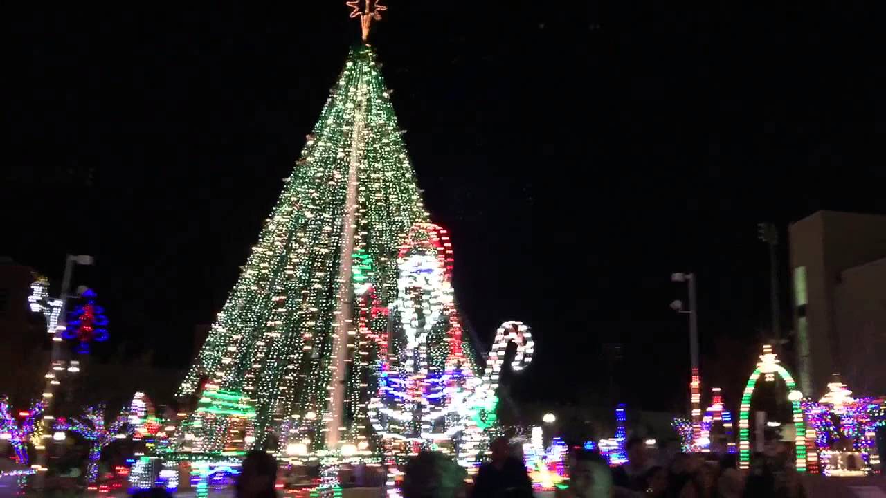 Celebration Of Lights In Downtown El Paso You Celebration Of Lights In Downtown El Paso