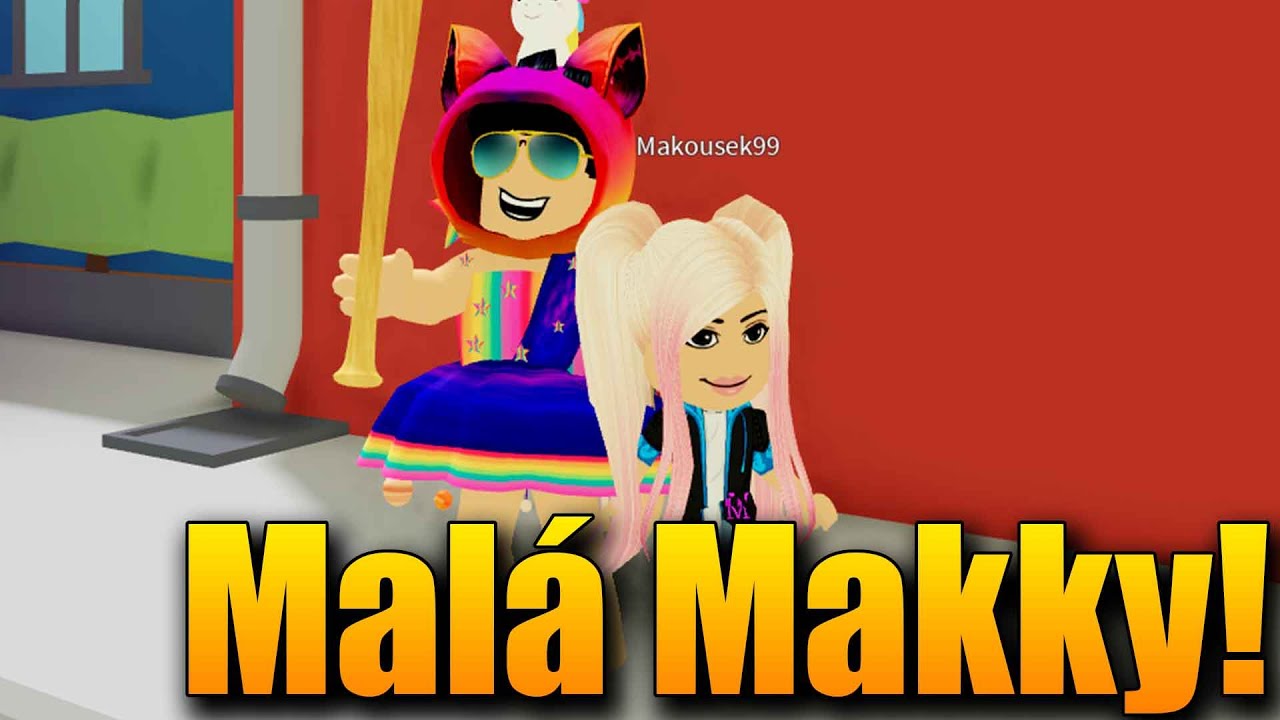 CHRÁNÍM MALOU MAKKY V NOVÉM PŘÍBĚHU!😱😍 Roblox Break In w/Makousek